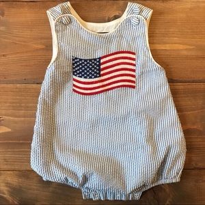 American flag bubble